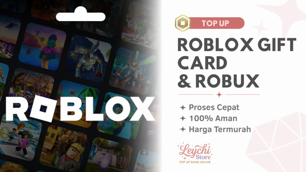 Topup Roblox Gift Card & Robux