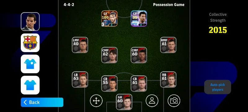 Starter Polosan BIGTIME Khvicha Kvaratskhelia🔥 - Cocok Untuk Pemula - Murah & Bergaransi - Efootball