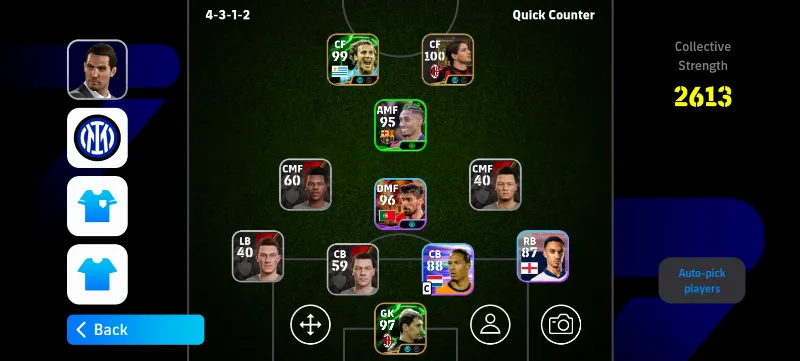 Starter Polosan Terbaru Epic Alexandre Pato ft Diego Forlan - Murah & Aman Bergaransi - Efootball