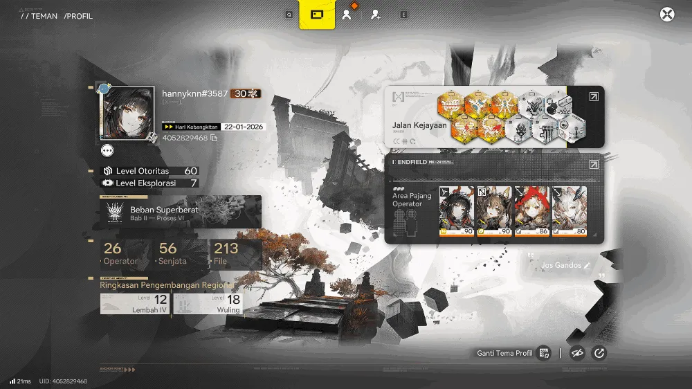 Zhuang Fangyi Team Max | Gryphline log