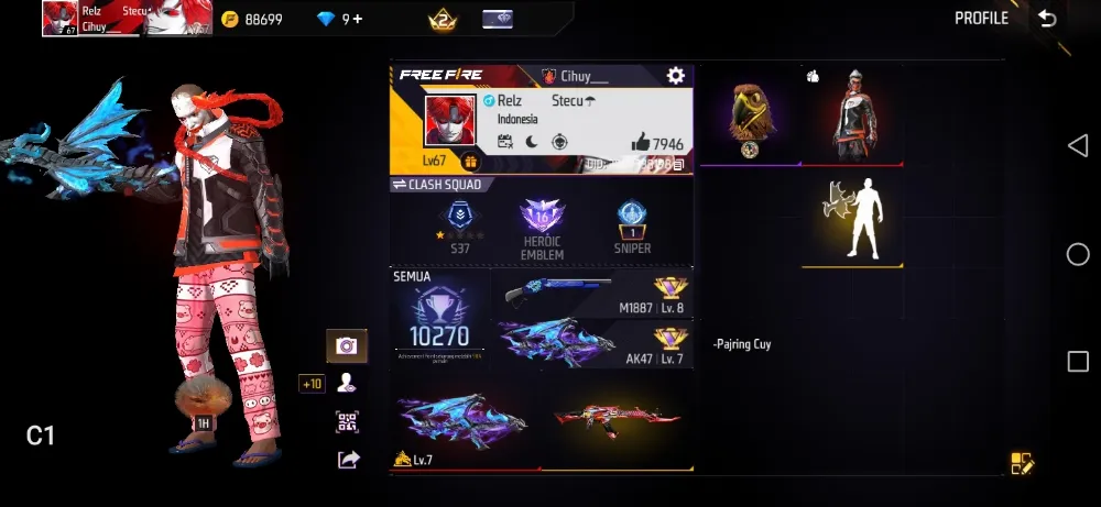 Akun gagah bundle cobra