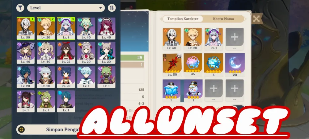 [Asia] | AR:25 | Arlecchino + Signature +  Mizuki  | MC Aether | F2P | low eksplore | no cheat