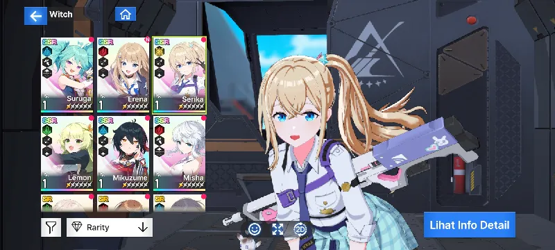 STARTER | 7 SSR Serika, Mikuzune, Misha, Suruga B2, Lemon, Erena, Ena