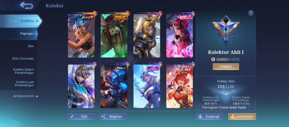 Akun Mobile Legend