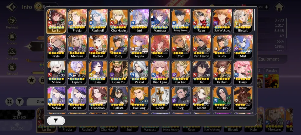 AKUN LV 49 LOGIN GOOGLE DUMMY