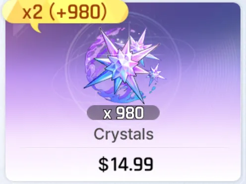 980 Crystals