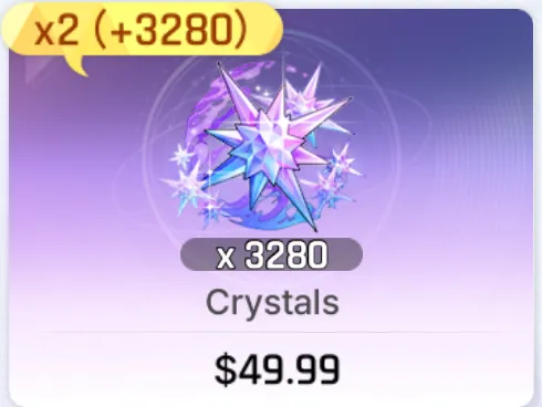 3280 Crystals