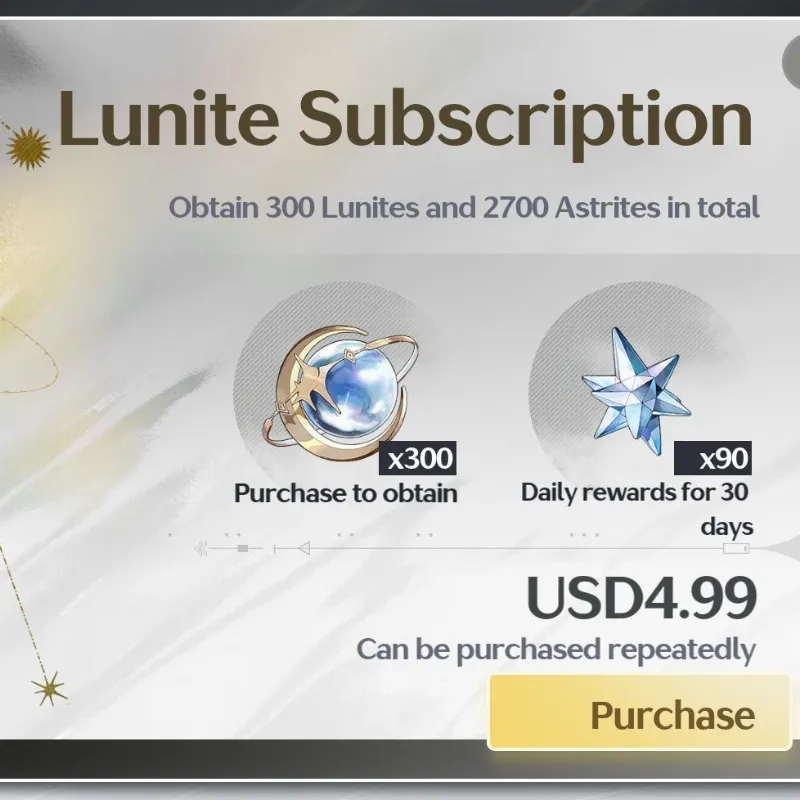 WuWa Monthly Lunite Subscription Via UID