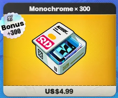 300 Monochrome Via UID