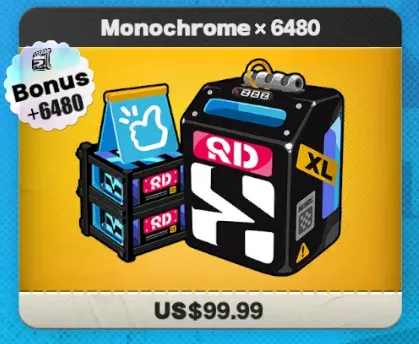 6480 Monochrome Via UID