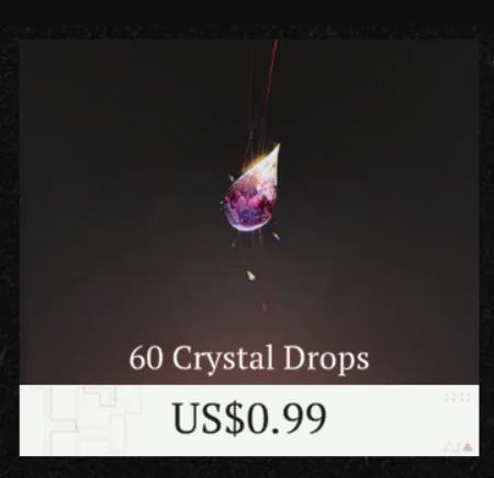 60 Crystal Drops