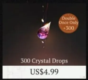300 Crystal Drops