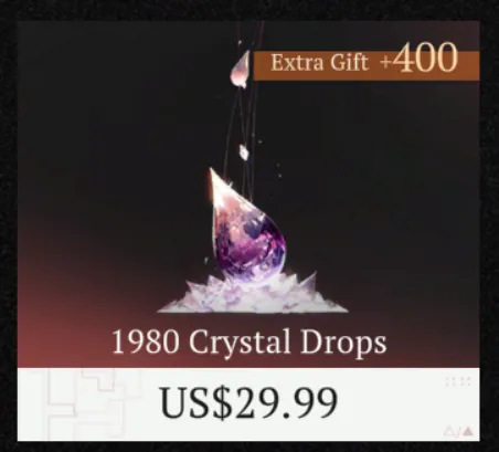 1980 Crystal Drops