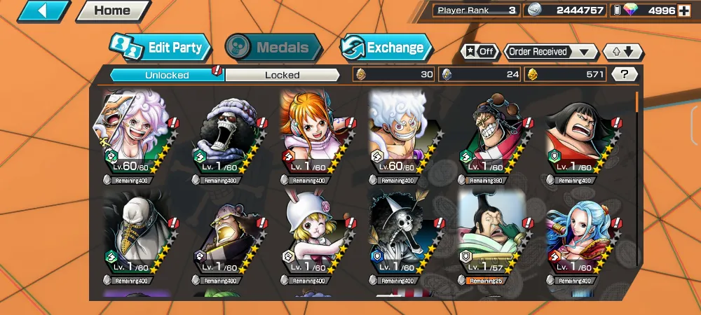 2 ex char | 5000+RD