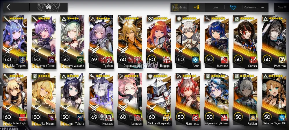 AK GLOBAL EARLYMID 16*6 , 2 LIMITED SAKIKO,NEARL ALTER , TYPHON,NECRASS,DEGENBRECHER,LEMUEN,BAGPIPE