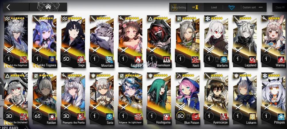 ARKNIGHTS GLOBAL EARLYMID 13*6, 3 LIMITED SAKIKO,SILVERASH ALTER,SPECTER ALTER, NASTI,PRAMANIX ALTER