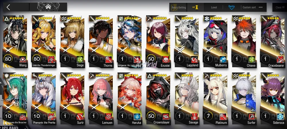 ARKNIGHTS GLOBAL STARTER 12*6 , 2 LIMITED WANG,HOSHIGUMA ALTER , PRAMANIX ALTER,HARUKA,LEIZI ALTER
