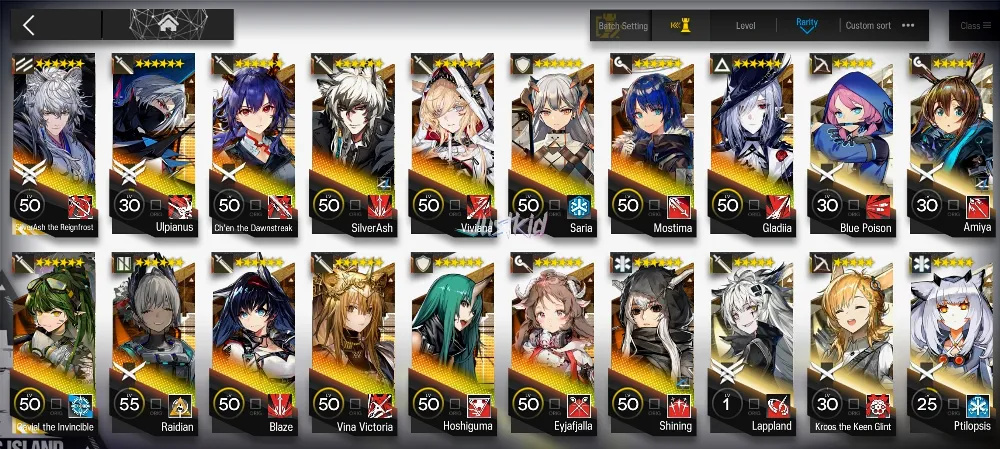 ARKNIGHTS GLOBAL STARTERMID 15*6 , 2 LIMITED SILVERASH ALTER,GAVIAL ALTER , ULPIANUS,CHEN DAWNSTREAK