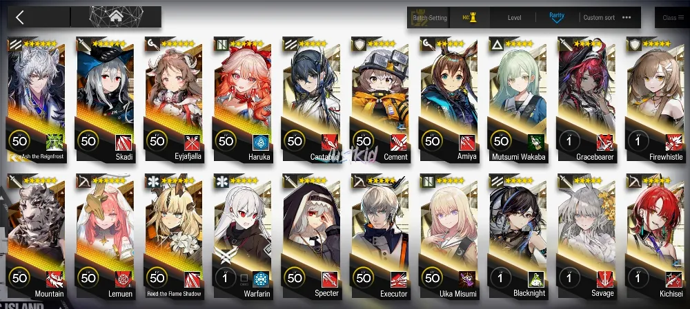ARKNIGHTS GLOBAL STARTER 7*6 , LIMITED SILVERASH ALTER, LEMUEN,HARUKA,EYJA,MOUNTAIN,SKADI,REED ALTER