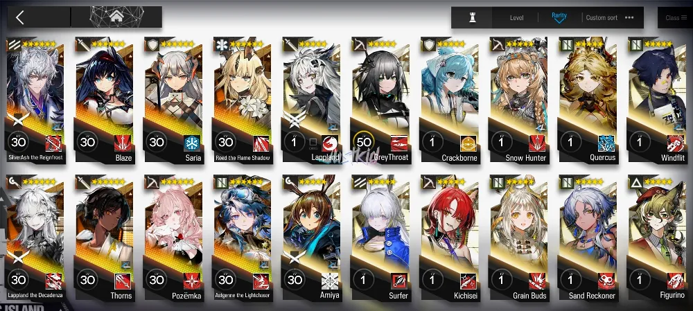 ARKNIGHTS GLOBAL STARTER 8*6 , 2 LIMITED LAPPLAND ALTER,SILVERASH ALTER , REED ALTER,THORN,BLAZE