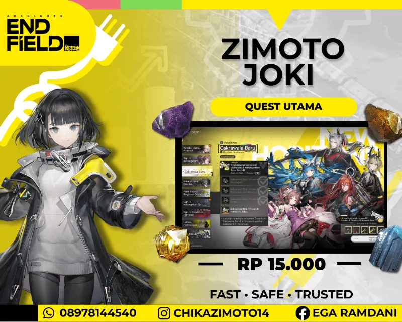 Joki Quest Utama/Mendesak