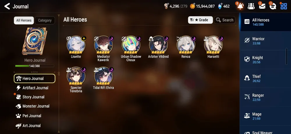 Global Unverif | Starter Lisette + Tidal Elvira + Harseti + Renoa dkk Eps.2-5