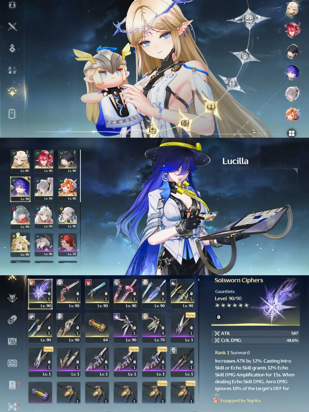 EndGame Ul75 S3 Carthetya Hiyuki Lucilla Sigrika