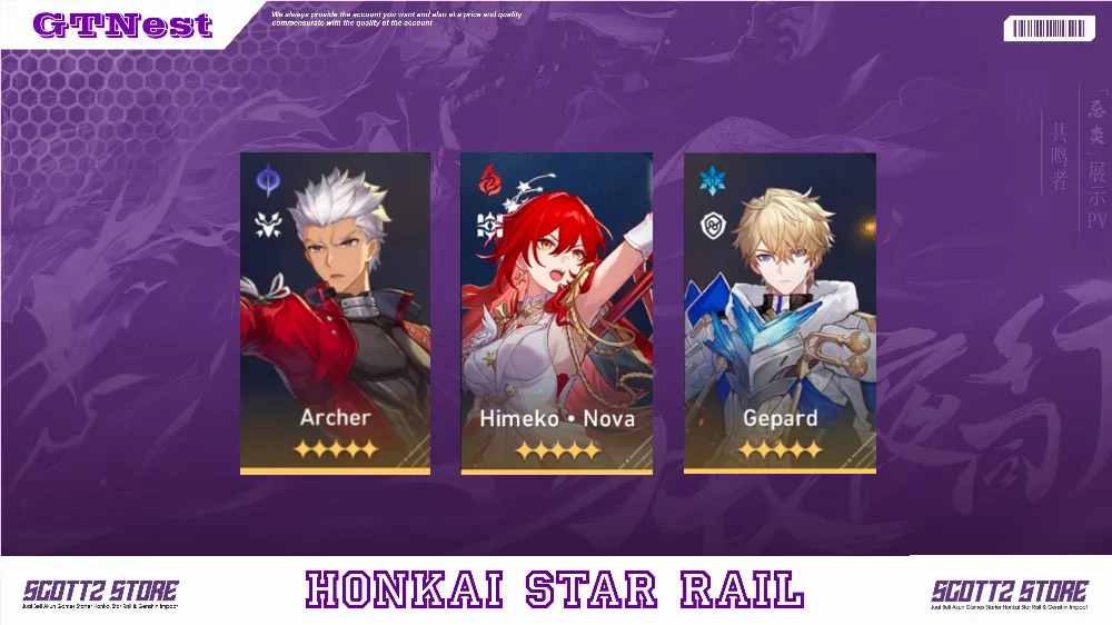 ASIA | TL 4 | Female | Himeko Nova E1 + Archer E1 + Gepard | All Unset