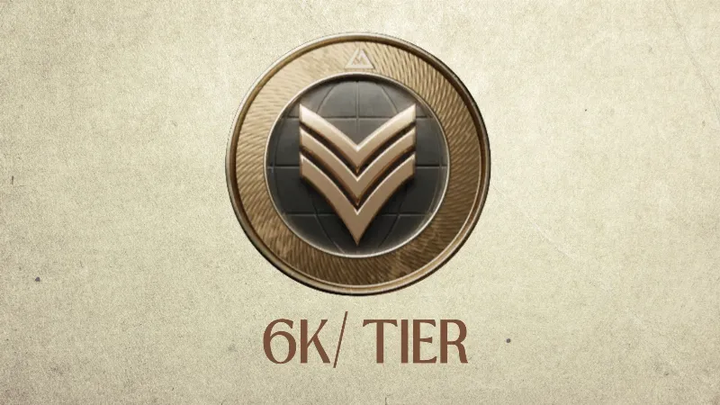 Rank Sergeant per Tier delta force
