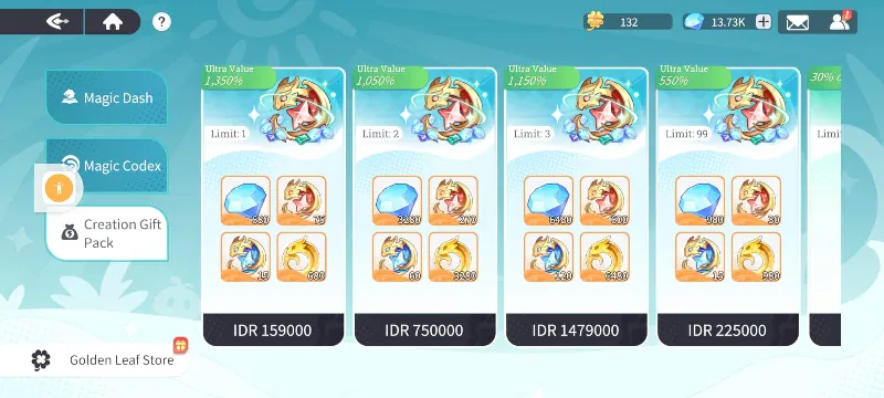 Package Top up 750.000 (Vilog)