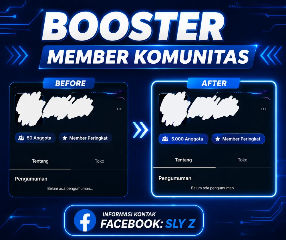 Boost member komunitas roblox