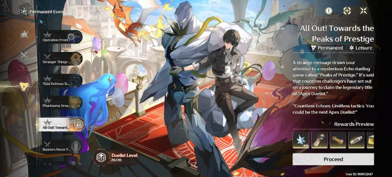 Event All Out Towards the Peaks of Prestige(TCG Septimont)