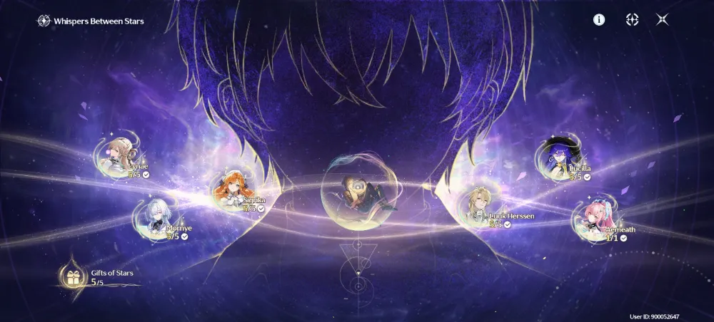 Event Whispers Between Stars