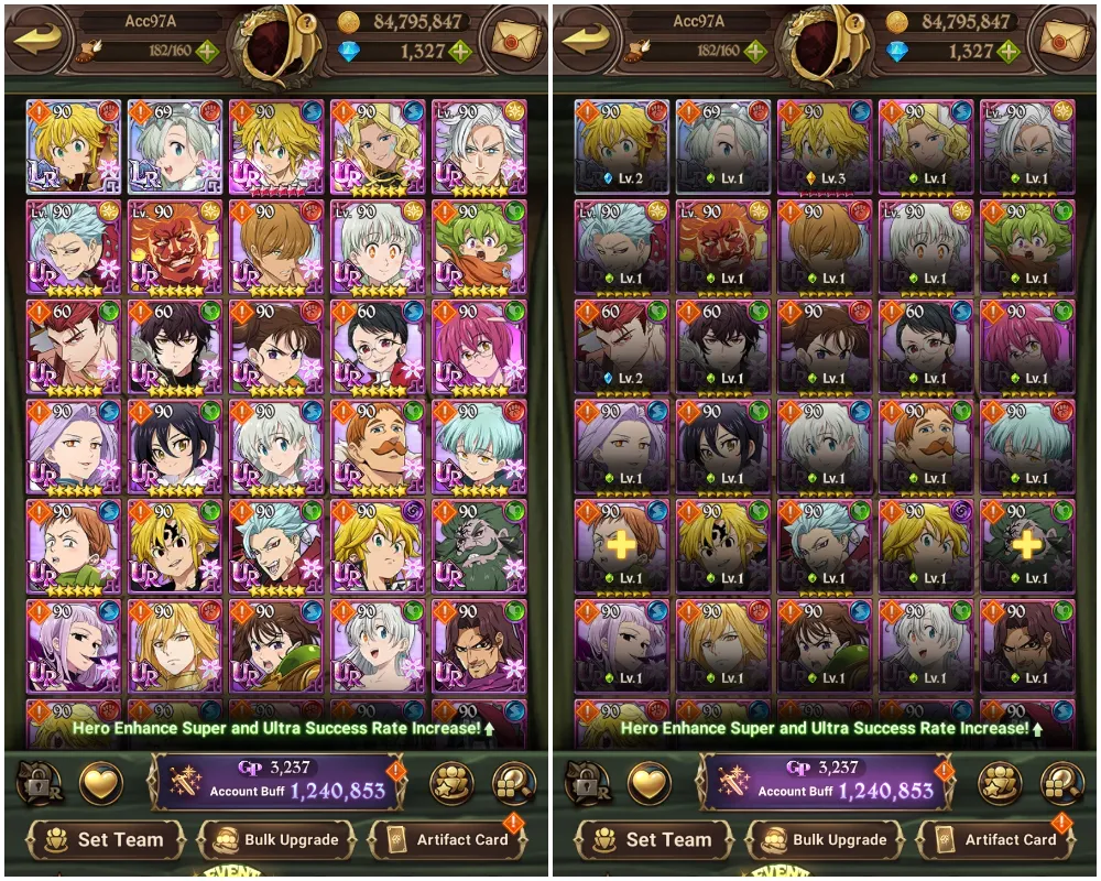 Starter Timbunan 1327+120 Diamond (ASIA) [Acc97A] | Banner Nemesis ON