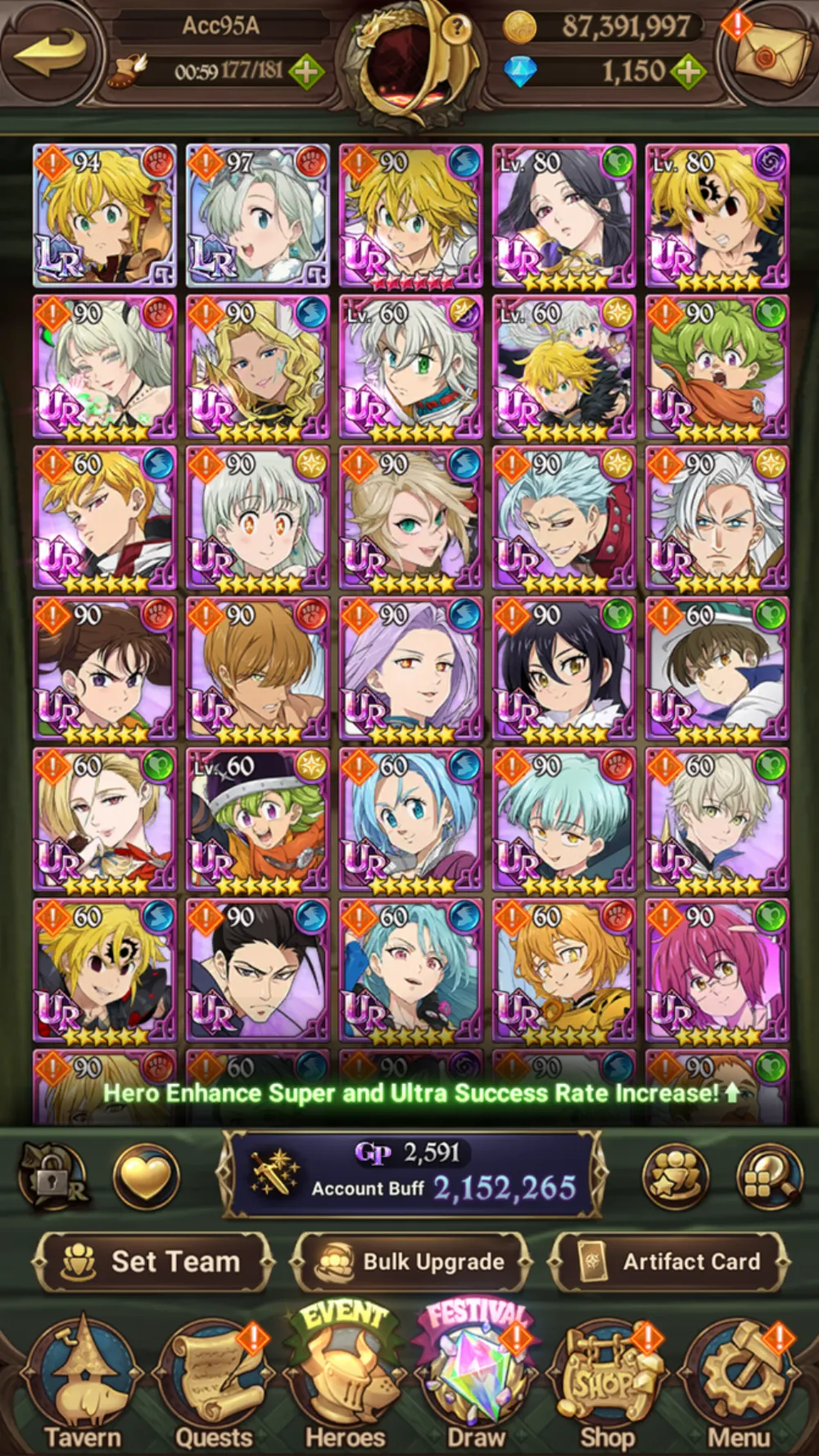 Starter 8 UR | Timbunan 1150+120 Diamond (ASIA) [Acc95A]