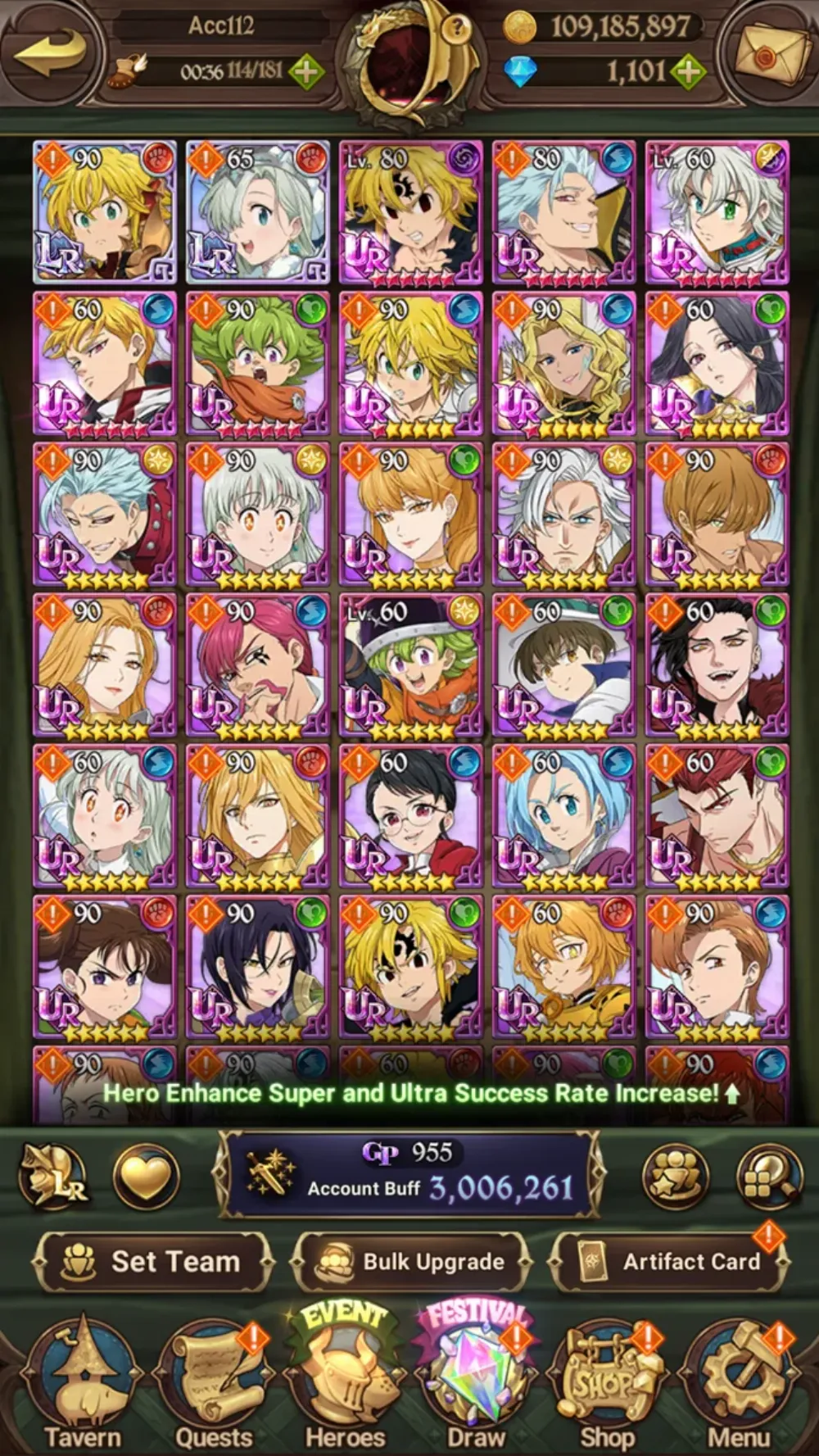 Starter Timbunan 1101+210 Diamond (GLOBAL) [Acc112] | 6 UR