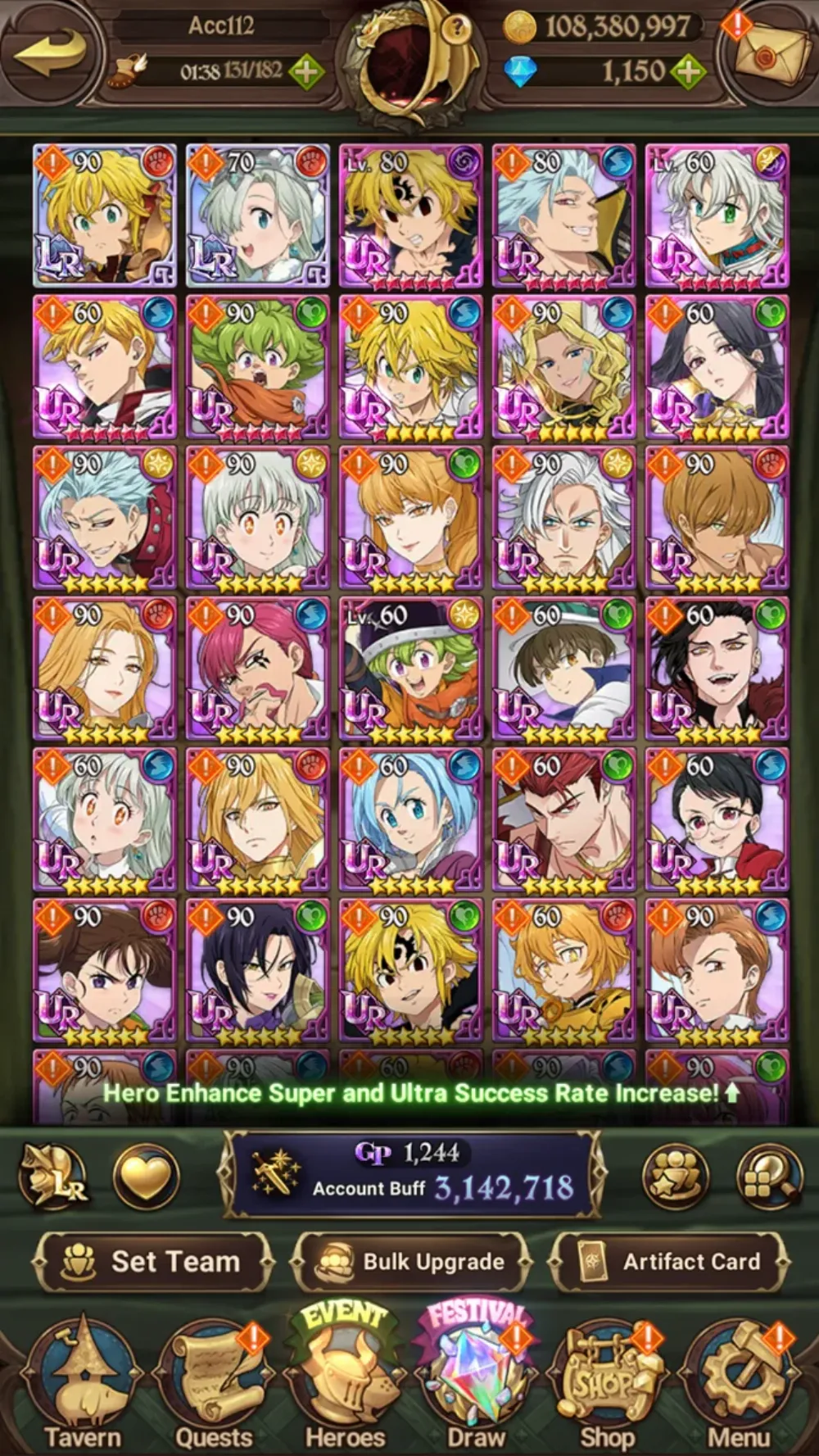 Starter Timbunan 1150+210 Diamond (GLOBAL) [Acc112] | 6 UR