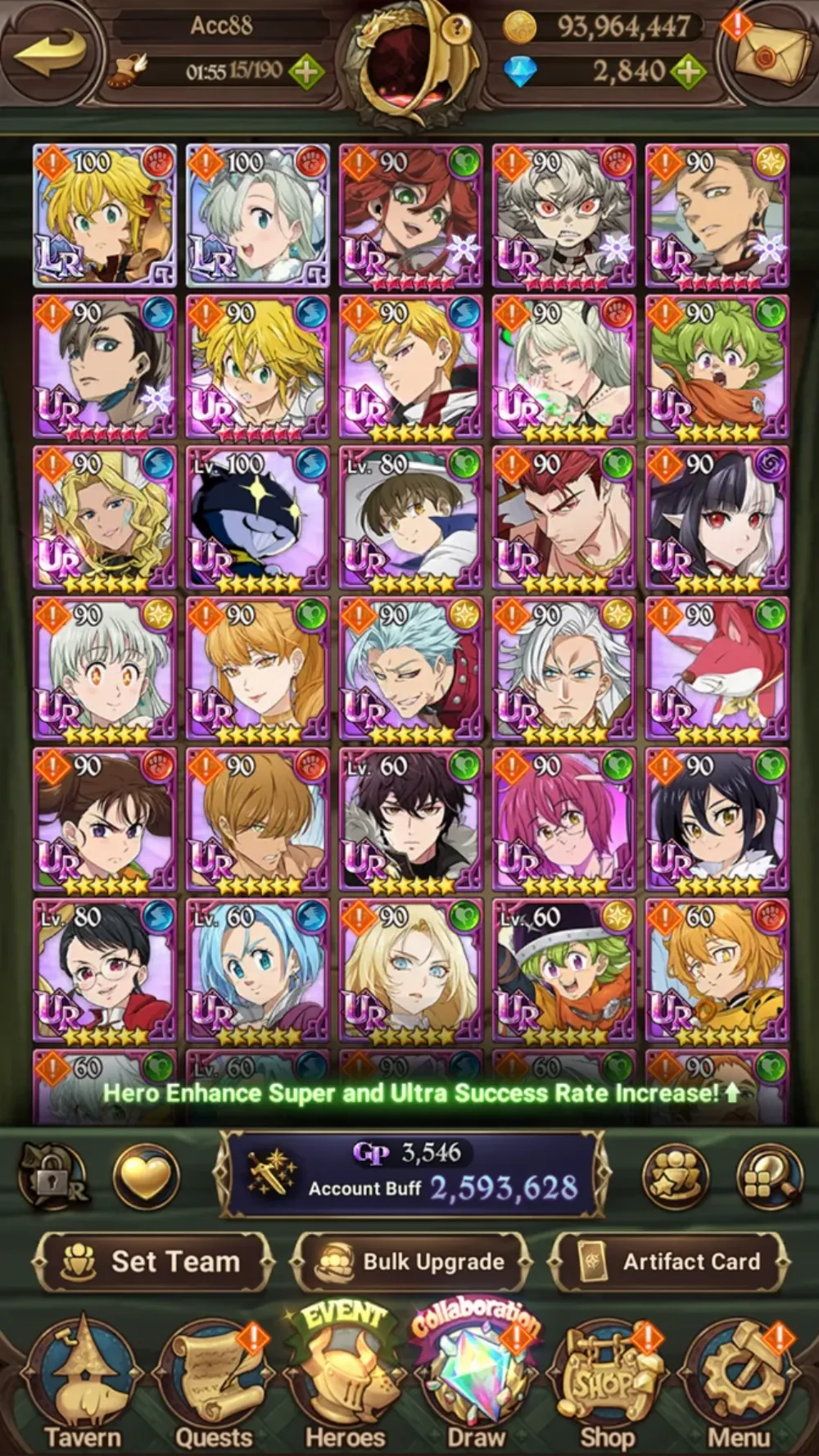 Starter Timbunan 2840+120 Diamond (GLOBAL) [Acc88] | Full Collab Gachiakuta HR