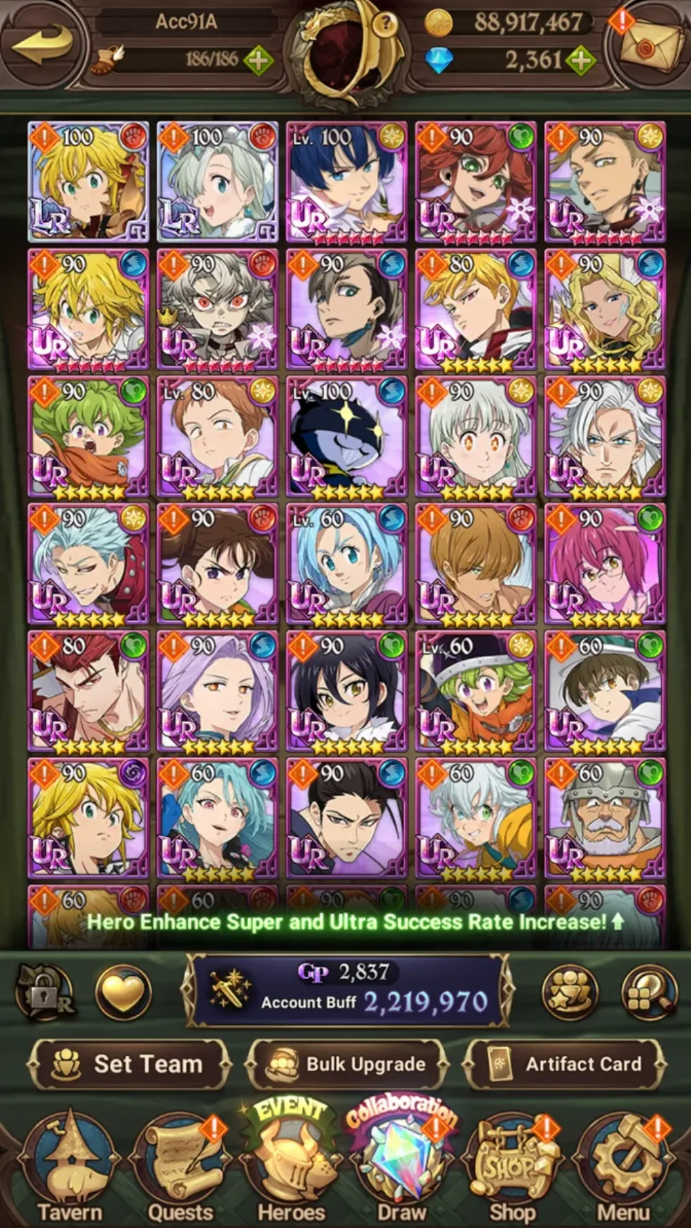 Starter Timbunan 2361+120 Diamond (ASIA) [Acc91A) | Full Collab Gachiakuta HR