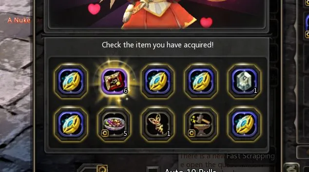 Akun isi 6x pandora ticket S6 job Mercenery