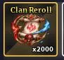 1000x CLAN REROLL SAILOR PIECE