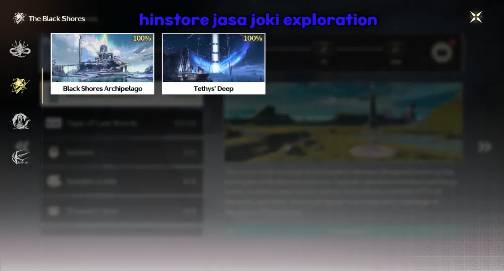 Black Shoroes & tethys deep exploration 100%