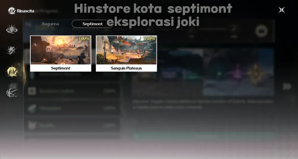 septimont eksplorasi map 100%