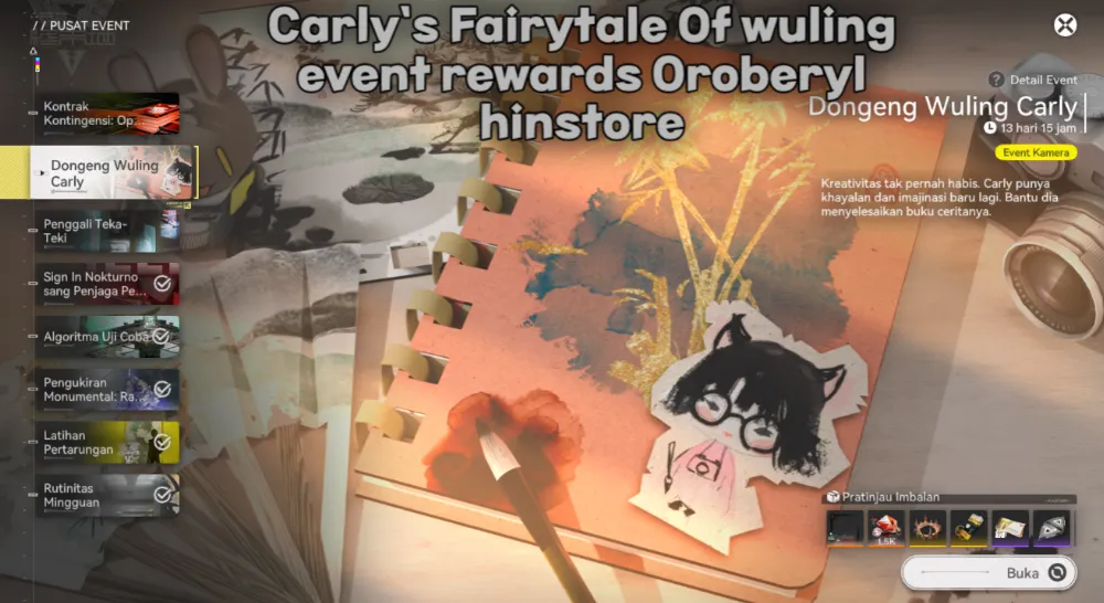 Carly`s Fairytale of Wuling event rewards Oroberyl