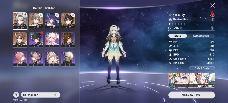Tl 15 | Asia | Starter Firefly + 2,8k SJ