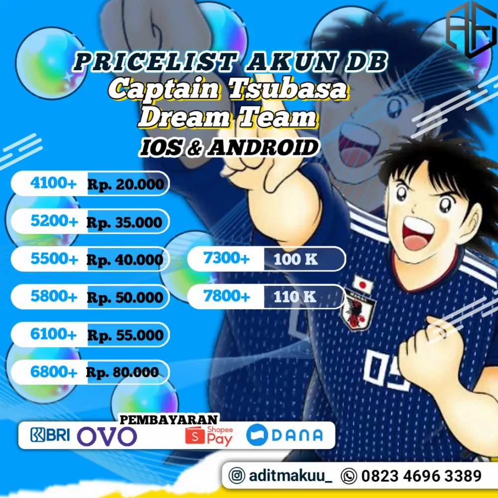 (Global) | Starter Akun DreamBall 4000 - 10.000+