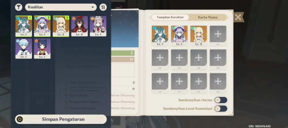 Vodyanitsa , Miyuki ( MC lumine ) unset all Ar 5