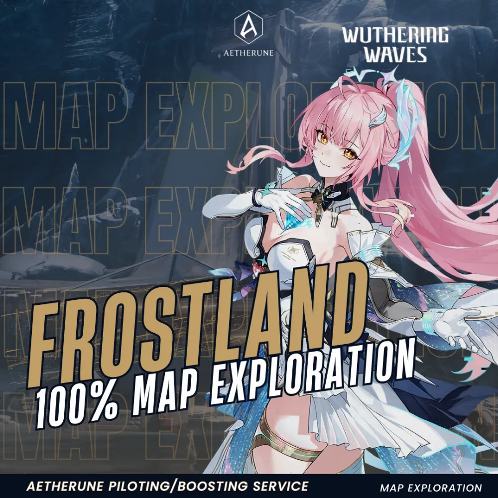 Wuthering Waves Frostland 100% Exploration | Chests, Sonance Caskets & Exploration