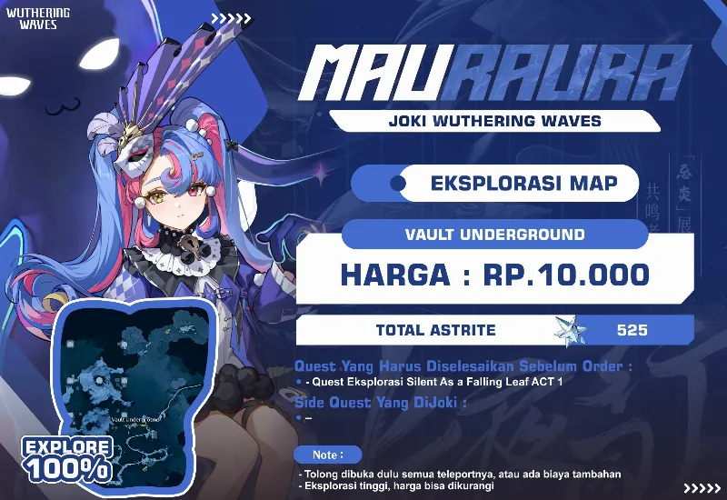 EKSPLORASI VAULT UNDERGROUND
