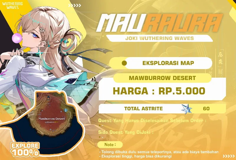 EKSPLORASI MAWBURROW DESERT